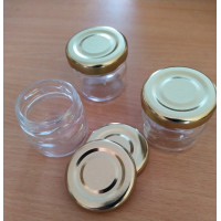 mini potjes met deksel